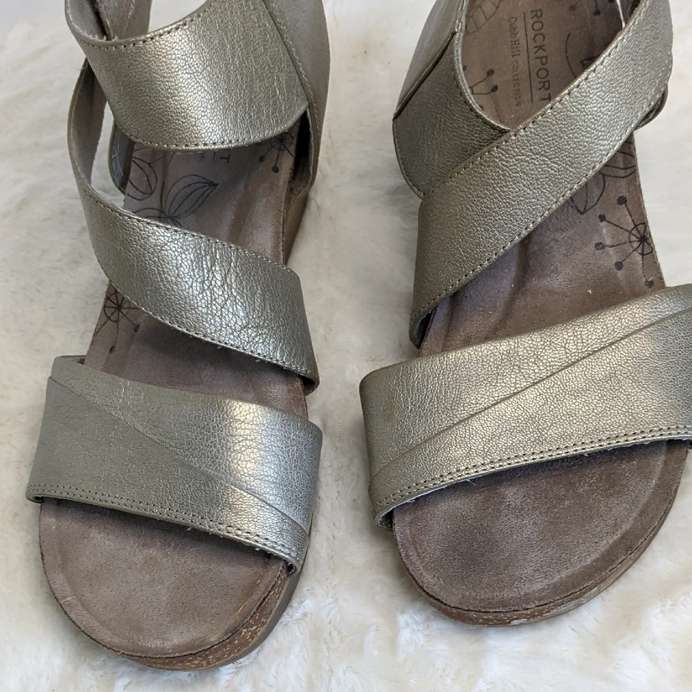 Rockport strappy wedge